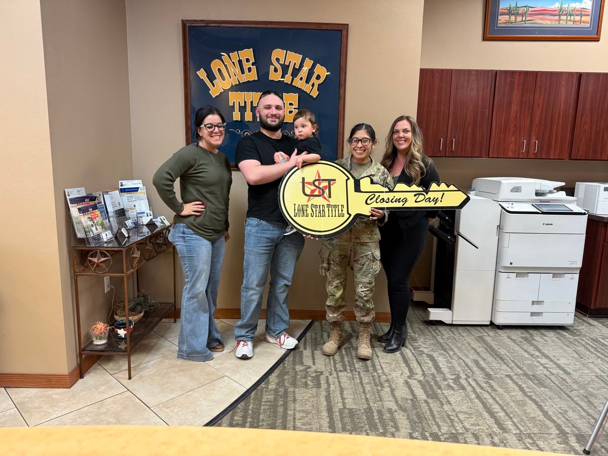Military Closing Day Lone Star Title